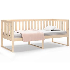 vidaXL Day Bed without Mattress 100x200 cm Solid Wood Pine