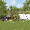 vidaXL Outdoor Playset Impregnated Wood Pine