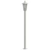 vidaXL Outdoor Floor Lamps 3pcs Silver 120 cm Stainless Steel