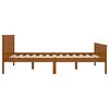 vidaXL Bed Frame without Mattress Honey Brown Solid Wood Pine 160x200cm