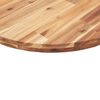 vidaXL Table Top Round &Oslash;50x4 cm Solid Wood Acacia