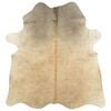 vidaXL Real Cowhide Rug Beige 180x220 cm