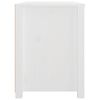 vidaXL Side Cabinet White 100x40x54 cm Solid Wood Pine