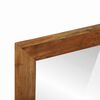vidaXL Bathroom Mirror Brown 50 x 22 x 70 cm Solid Acacia Wood