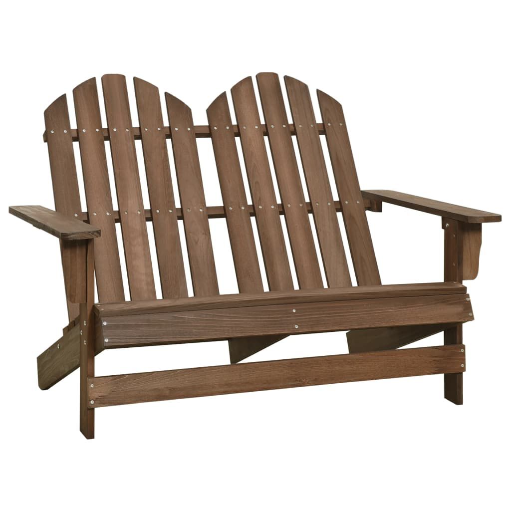 Adirondack two outlet seater