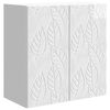 vidaXL Wall-Mounted Cabinet High Gloss White 59 x 31 x 60 cm