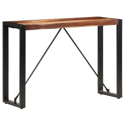 vidaXL Console Table 110x35x76 cm Solid Sheesham Wood