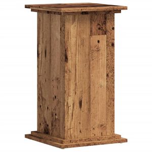 vidaXL Plant Stand Old Wood 33 x 33 x 60 cm Engineered wood