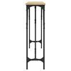 vidaXL Console Table Sonoma Oak 180x23x75 cm Engineered Wood