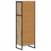 vidaXL Book Cabinet Artisian Oak 40 x 30 x 121 cm Engineered Wood