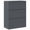 vidaXL Storage Cabinet Anthracite 80 x 40 x 105 cm Steel