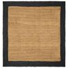 vidaXL Area Rug Dark Grey 300 x 300 cm Jute