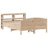 vidaXL Bed Frame without Mattress 135x190 cm Double Solid Wood Pine