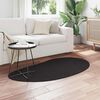 vidaXL Area Rugs HUARTE Black 80 x 150 cm Polyester
