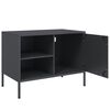vidaXL TV Cabinets 2 pcs Anthracite 68x39x50.5 cm Steel