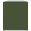 vidaXL TV Cabinet Olive Green 99x39x44 cm Steel