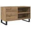 vidaXL Record Cabinet Artisan Oak 84.5x38x48 cm Engineered Wood