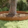 vidaXL Lawn Edgings 10 pcs Rusty 103 x 0.05 x 22 cm Weathering Steel