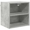 vidaXL Hanging Cabinet Concrete Grey 40 x 29.5 x 40 cm Engineered Wood