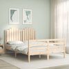 vidaXL Bed Frame without Mattress 140x200 cm Solid Wood
