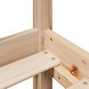 vidaXL Bed Frame without Mattress 135x190 cm Double Solid Wood Pine