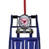 Carpoint Double Barrel Foot Pump Blue