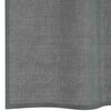 vidaXL Voile Curtains with Loops 2 pcs Dark Grey 140x245 cm