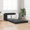 vidaXL Folding Sofa Bed Black 122 x 70 x 60 cm Velvet