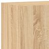 vidaXL TV Wall Cabinet Sonoma Oak 40.5x30x90 cm Engineered Wood