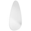 vidaXL Wall Mirror Silver 100x45 cm