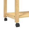 vidaXL Kitchen Trolley MONZA 60x40x88.5 cm Solid Wood Pine