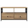vidaXL TV Cabinet with Drawer Artisan Oak 90 x 33 x 45 cm