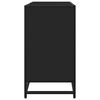 vidaXL Bathroom Sink Cabinet Black 65x33x60 cm Engineered Wood