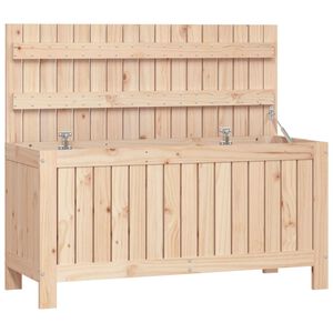 vidaXL Garden Storage Box 108x42.5x54 cm Solid Wood Pine