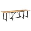 vidaXL Extendable Dining Table 280x80x75 cm Solid Mango Wood