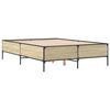 vidaXL Bed Frame without Mattress Sonoma Oak 160x200 cm
