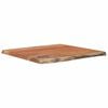 vidaXL Table Top 40x40x2.5 cm Rectangular Solid Wood Acacia Live Edge