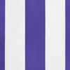 vidaXL Replacement Fabric for Awning Valance Blue and White Stripe 6 m