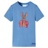 Kids' T-shirt with Short Sleeves Medium Blue 116