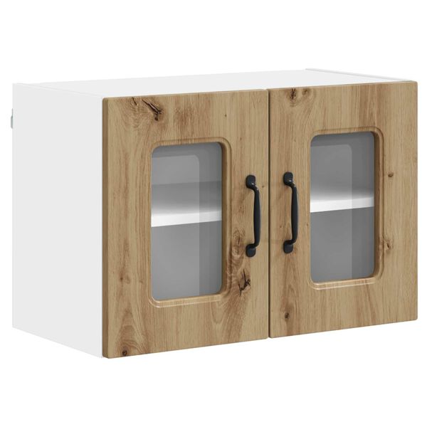 vidaXL Kitchen Cabinet with Storage Kalmar Artisan Oak 60 x 31 x 40 cm