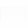 vidaXL Field Fence Silver 25 x 0.8 m Galvanised steel