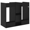 vidaXL Golf Cabinet Plain Black Oak 102 x 45 x 85.5 cm