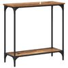 vidaXL Console Table Old wood 75 x 30.5 x 75 cm Engineered wood