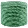 vidaXL Jute Rope Green 100% Tossa jute