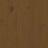 vidaXL Bed Headboard Honey Brown 166x4x100 cm Solid Wood Pine