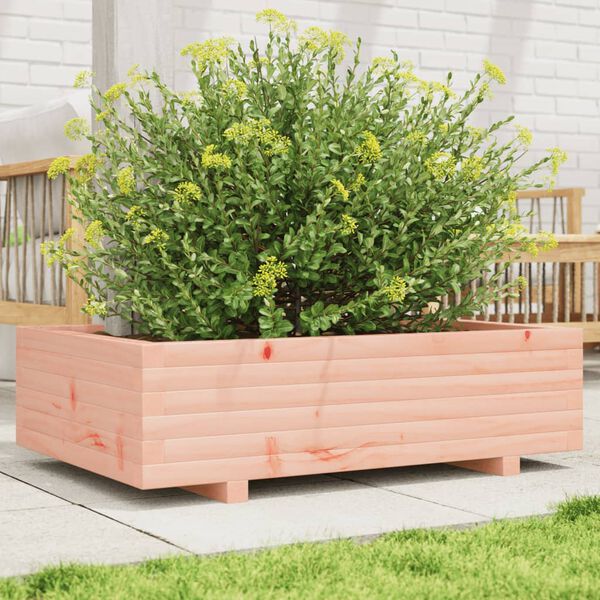 vidaXL Garden Planter 90x60x26.5 cm Solid Wood Douglas