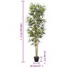 vidaXL Artificial Bamboo Tree 552 Leaves 120 cm Green