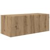 vidaXL TV Wall Cabinet Set 4 pcs Artisan Oak Engineered Wood