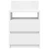 vidaXL Bedside Cabinets 2 pcs with 2 Drawers White 40x33x60 cm