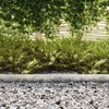 vidaXL Garden Lawn Edging Silver 450 x 10 cm Steel